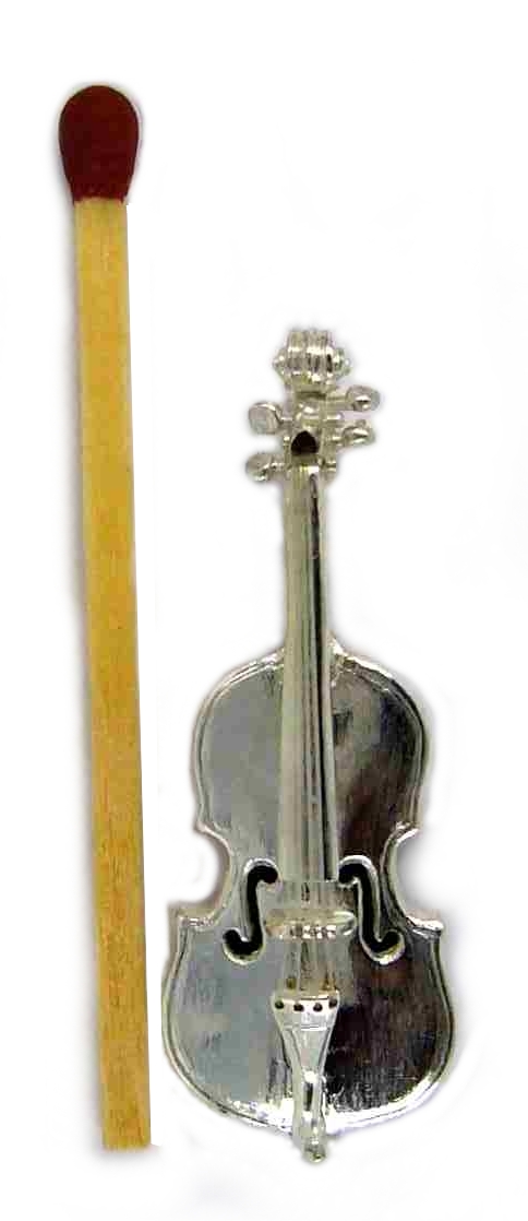Silberanhänger Cello